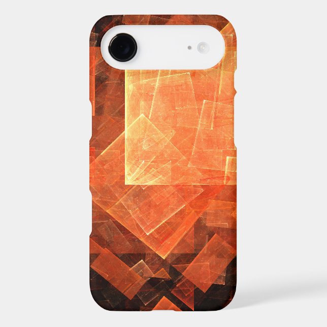 Window Light Modern Geometric Squares Abstract Art (Back)