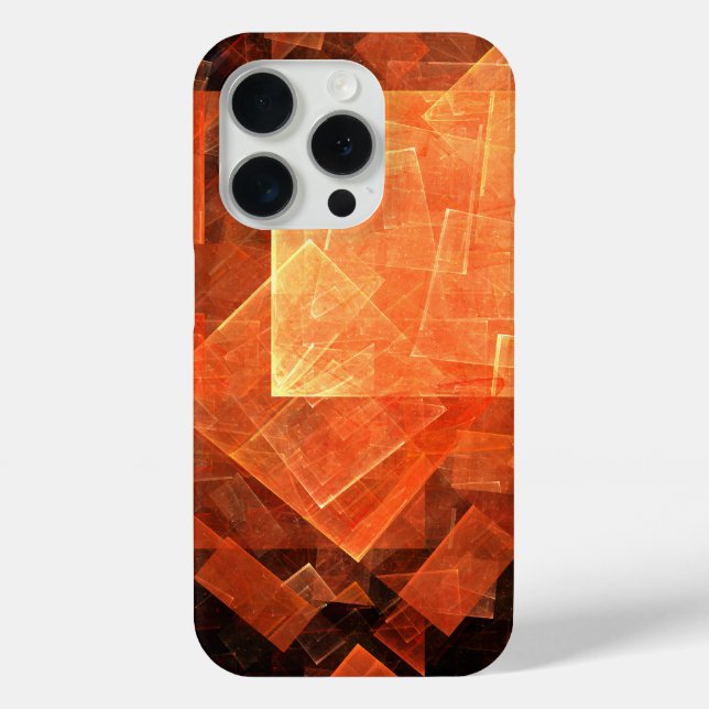 Window Light Modern Geometric Squares Abstract Art Case-Mate iPhone Case (Back)