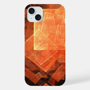 Window Light Modern Geometric Squares Abstract Art iPhone 15 Plus Case