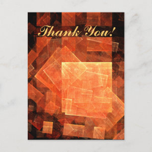 Window Light Thank You Postcard