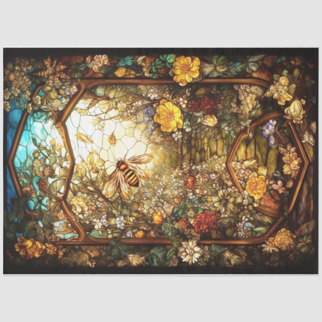 Window of Autumn Tissue Paper (Front)