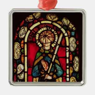 Window of St. Timothy Metal Ornament