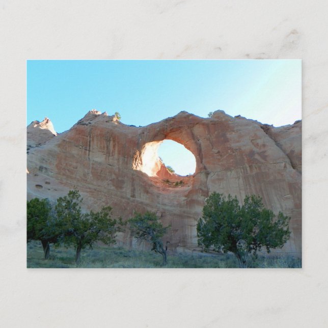 Window Rock Postcard (Front)