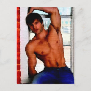 Window Shopping Postcard