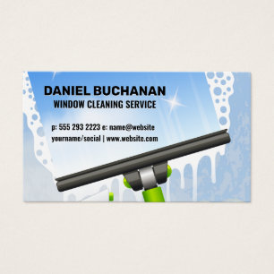 Window Squeegee   Soap Bubbles