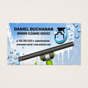 Window Squeegee   Soap Bubbles   Spray Bottle