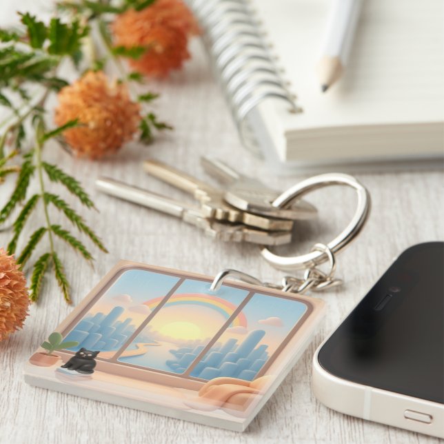 Window to a Dreamworld Keychain (Front Right)