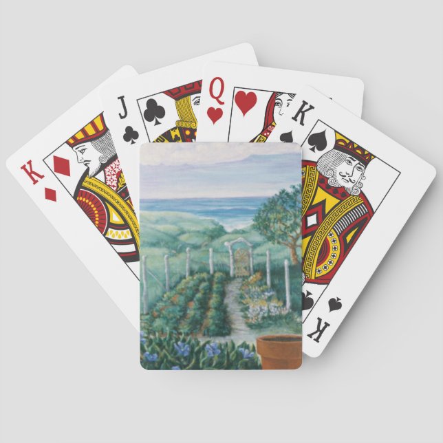 Window to the Garden Playing Cards (Back)