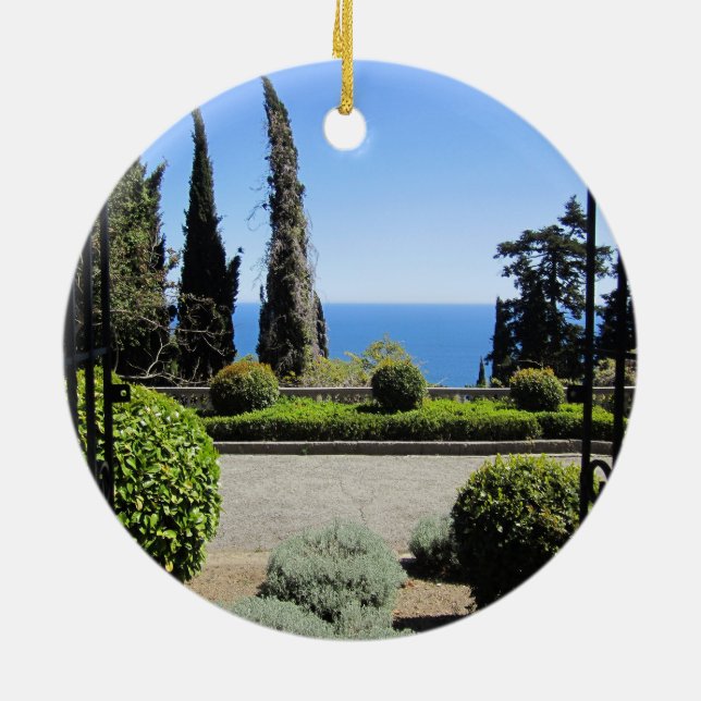 Window View Ornament (Back)