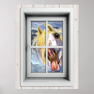 Window View Poster