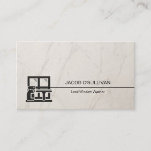 Window Washer House Cleaning  Business Card