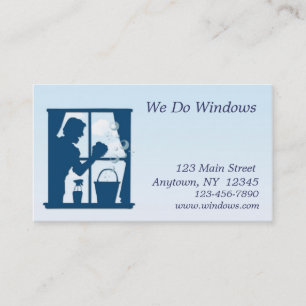 Window Washing Business Card