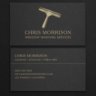 Window Washing Services Business Card