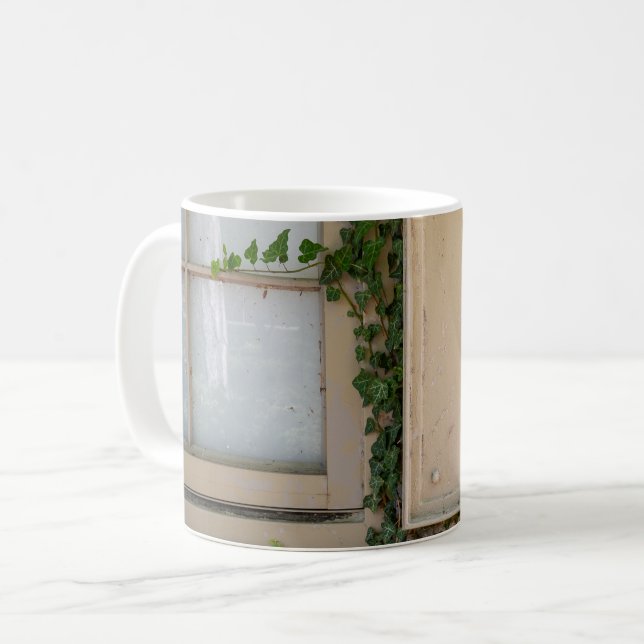 Window with Fern Coffee Mug (Front Left)