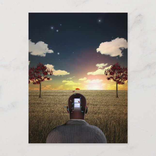 Windowed Mind Postcard (Front)