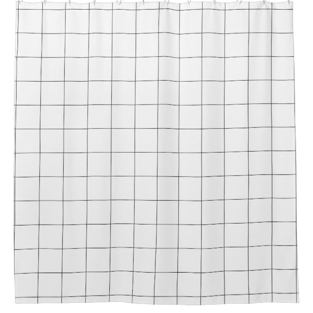 Windowpane Check Grid (black/white) (Front)