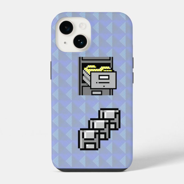 Windows 95 Computer Theme iPhone Case (Back)