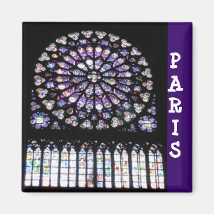 Windows of Notre Dame Magnet