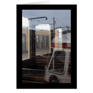 Windows Réflexions sur les trains vintages triage