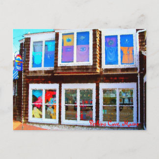 Windows Shopping, Perkins Cove, Carte postale