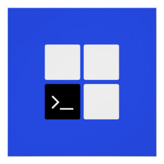 Windows Terminal Poster