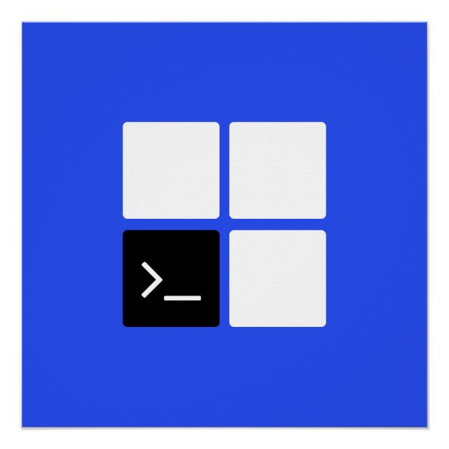Windows Terminal Poster (Front)