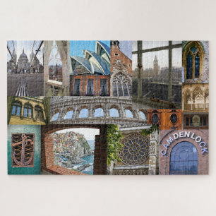 Windows to the World - 20x30 - 1014 pieces Jigsaw Puzzle