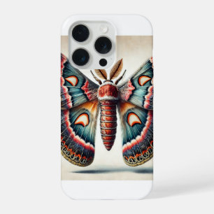 Windowwinged Moth 140724IREF115 - Watercolor iPhone 15 Pro Case