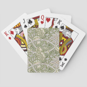 Windrush Pattern (by William Morris) Playing Cards