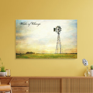 Winds of Change Stretch Canvas Print