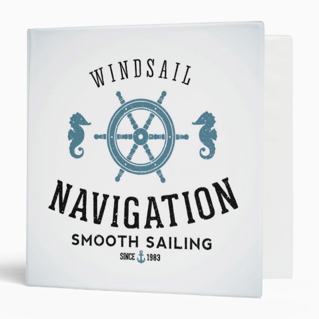 Windsail Navigation Poster Binder (Front/Inside)