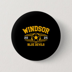 Windsor Blue Devils Soccer Byll 2025 2 Inch Round Button