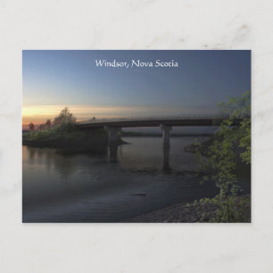 Windsor - Carte postale du pont Falmouth