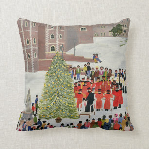 Windsor Castle Carol Concert 1989 Throw Pillow