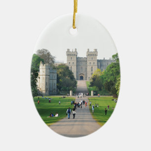 Windsor castle ceramic ornament