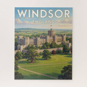Windsor England Castle And Parkland Jigsaw Puzzle
