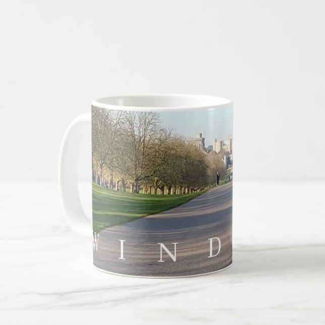 Windsor Long Walk view mug (Front Left)