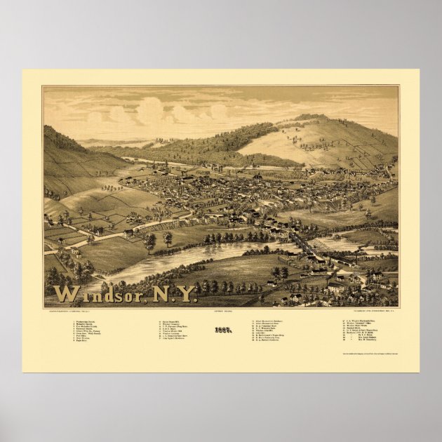 Windsor NY Panoramic Map 1887 - Windsor Ny Panoramic Map 1887 Poster Ra258267c2fa345e2bb2e9eb1b8f0cb0c A6v4i 8byvr 630