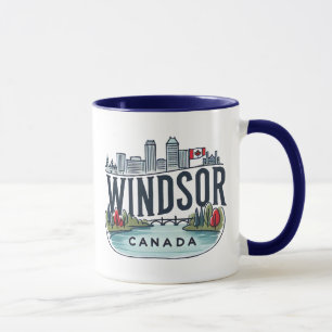 Windsor Ontario Canada  Mug