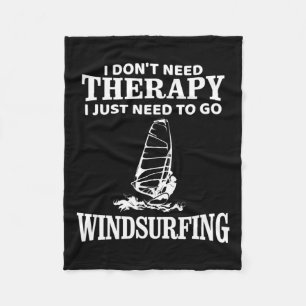 Windsurf  fleece blanket