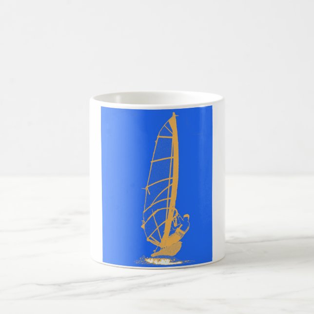 windsurfer coffee mug (Center)