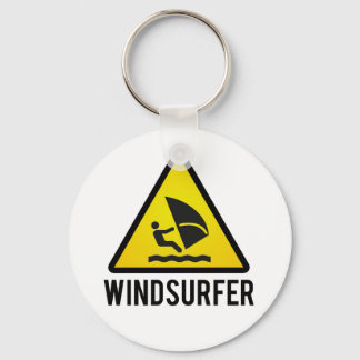Windsurfer Keychain