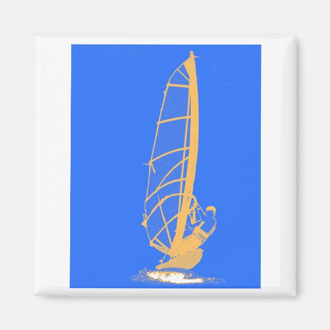 windsurfer magnet (Front)