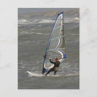 Windsurfer - North Jytland, Denmark Postcard