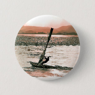 WINDSURFING 2 INCH ROUND BUTTON