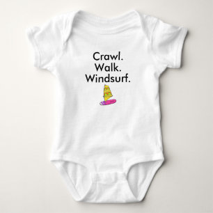 Windsurfing Baby Bodysuit
