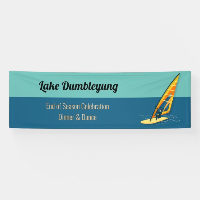 Windsurfing Banner (Horizontal)