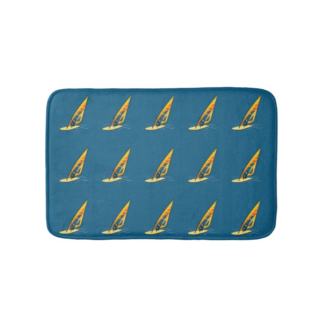 Windsurfing Bath Mat (Front)