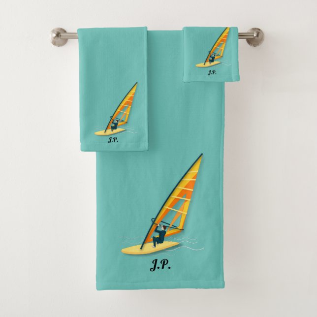 Windsurfing Bath Towel Set (Insitu)
