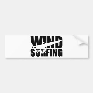 Windsurfing Bumper Sticker